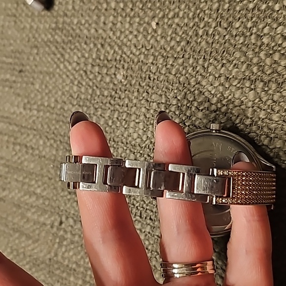 Michael Korsrunway crystal pave dial stainless steel ladies watch mk3250 - Picture 3 of 4